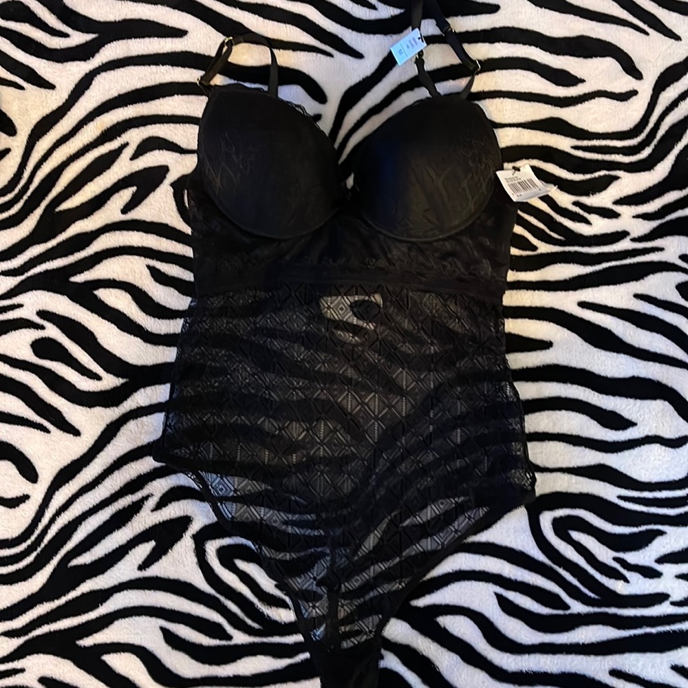 Frederick’s of Hollywood Black sexy lingerie